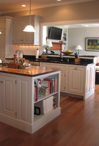 Kitchen and cabinetry in a custom-built Connor Home