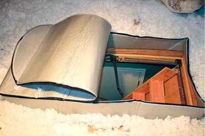 insulation heat efficient attic